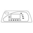 Sundance 880 Spa Control Panel, 2 Pump, 2012 & After (6600-882)