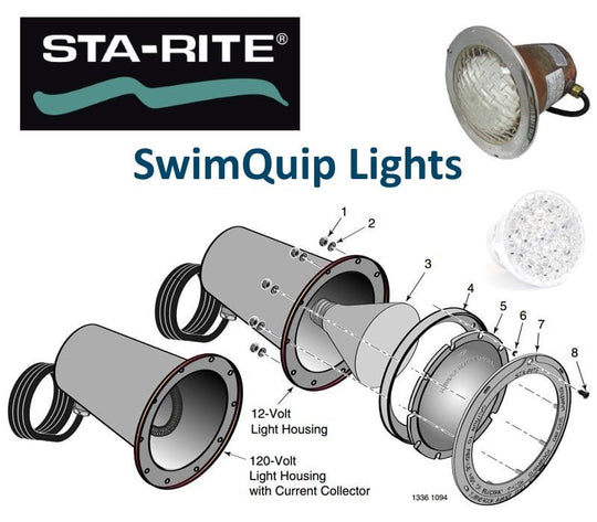 SwimQuip Pool Light Parts