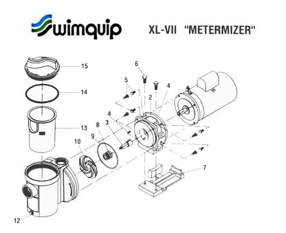 Swimquip XL7 Pump Parts