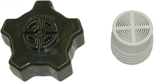 Hayward Pro Series Drain Cap Assy. - Cap, Gasket, and Screen (SX180LA)