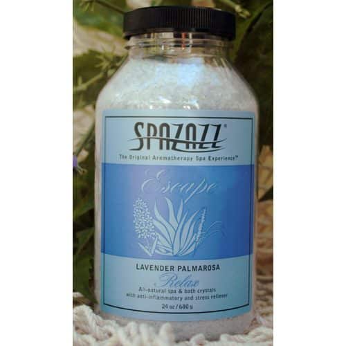 SpaZazz Crystals, Lavender Palmarosa Fragrance, 22oz Jar (SZ107)