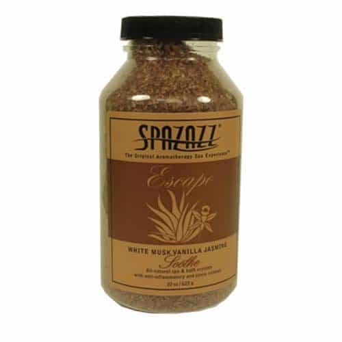 SpaZazz Crystals, White Musk Vanilla Fragrance, 22oz Jar (SZ110)