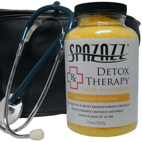 SpaZazz Detox Therapy Rx Crystals, 19 oz. Bottle (SZ604)