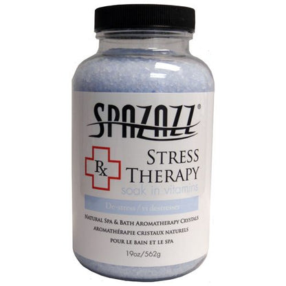 SpaZazz Stress Therapy Rx Crystals, 19 oz. Bottle (SZ605)