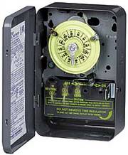 Intermatic Indoor/Outdoor Timer 115v, DPST, 24 hour timer, Plastic case (T103P)