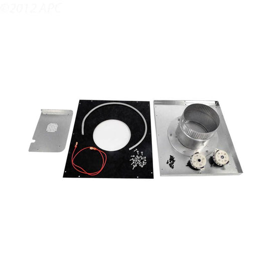 Hayward Universal H Heater Indoor Vent Adapter Kit, Negative-Pressure, for 250FD (UHXNEGVT12501) Now (UHXNEGVT12506)