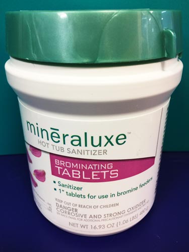 Mineraluxe Bromine Tablets, 1", 1.06 lbs. (UML09725)