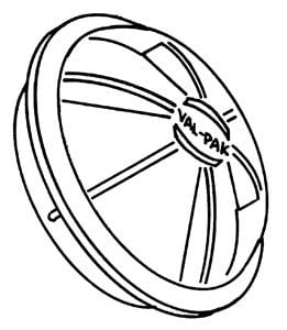Val-Pak Pentair Ultra-Flow Lid (Before 11-94) (V38-160) (39301600)