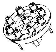 Val-Pak Manifold 1.5 in 9 Hole (27-063) (V31-475)