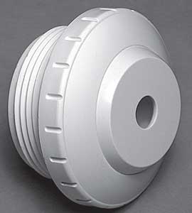 Spa Jets 1.5 in MPT White Eyeball w 3/8in Hole (400-1410BB)