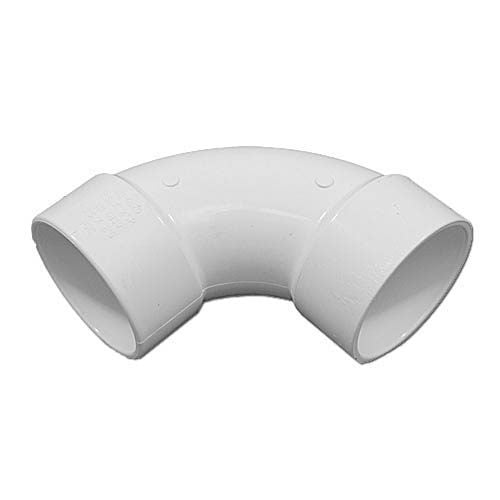 WaterWay PVC Ell, 90, Sweep, 2 in. Slip x Spig (411-9130)