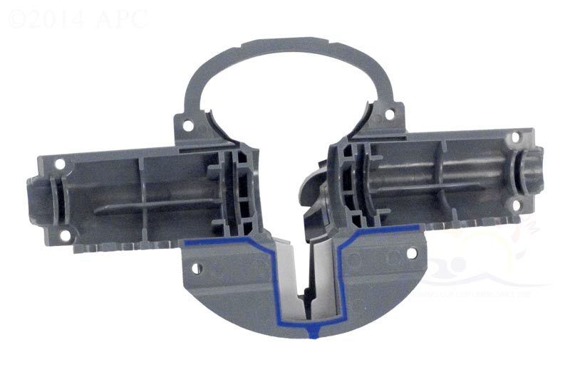 05 - Zodiac® MX8 Middle Engine Housing w/Ramp & 2 Seals, R2 (R0545700)