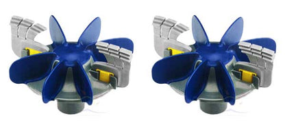 Zodiac MX8 Cyclonic Scrubbing Turbine Assembly w/Brushes, Pack of 2 (R0714300)