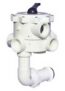 Pentair Multiport Backwash Valve, 2 in., Preplumbed for DE Filters (261152)