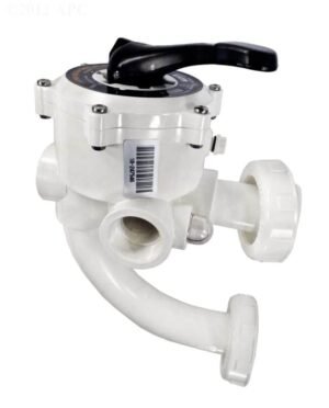 Pentair Multiport Backwash Valve, 1-1/2 in., Preplumbed for Sand Filters (261173)