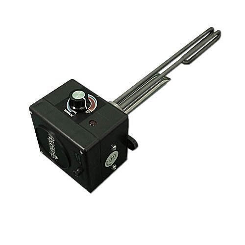 Therm Products Screw Plug Heater w/Control Box, 12" x 1-1/4", 230V, 5.5kW (35-16-00141)