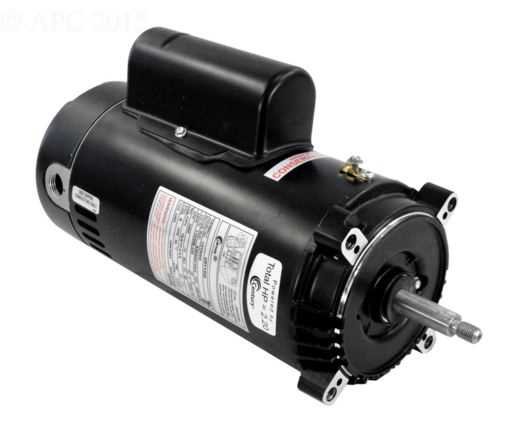 A.O. Smith C-Frame Threaded Shaft Motor, Up Rated, 2.5 HP, Energy Efficient, 1.00 SF, 230v (UST1252)
