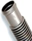 JED Blow Molded Filter Hose, 1.5" x 3' , Silver (BM153)