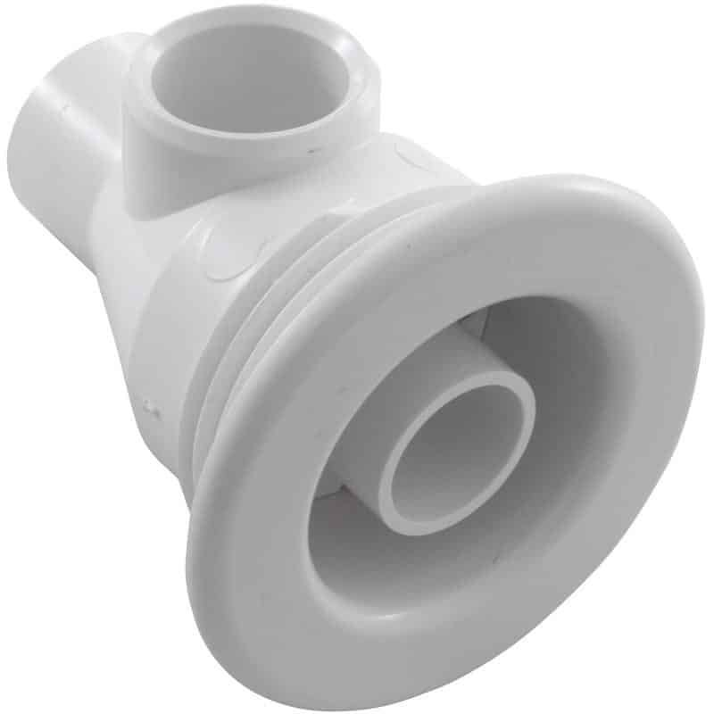 Jacuzzi Whirlpool Directional Jet, 1/2" Air & 3/4" Water Slip Connections, White (HC31940)