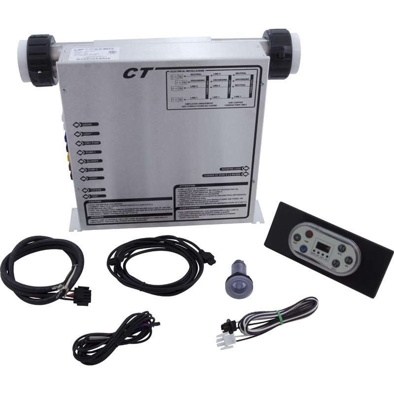 United Spas CT Spa Control w/5.5kW Heater, Small Oval Topside Panel, 115/230V (HZCT)