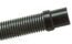 JED Cuffed Spiral Wound Deluxe Filter Hose, 1.25" x 3' , Black (JED30503)
