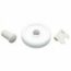 12 - Jandy® Ray-vac__drive wheel kit, gunite, white (R0379200) (1 wheel only)