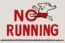 Nassco No Running Sign (SW21)