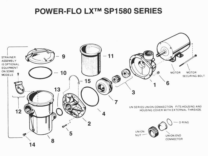 Power-Flo SP1580 Pump Parts