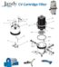 Jandy CV Cartridge Filter Parts