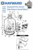 Hayward Pro Side Mount Sand Filter Parts (models S210/220/244/310)