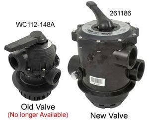 01 - Sta-Rite Multiport Backwash Valve, 1-1/2 in. For T150,T170,T200,T240 (WC112-148A) now (261186)