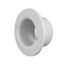 Vico Pro Jet Bath #18 Wall Fitting, 3-1/2" Face, Short, White (SP-18H)