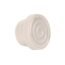 Rubber Bumper Plug for Pool Ladders, 1.90 in. Male, White (WRB-100A)