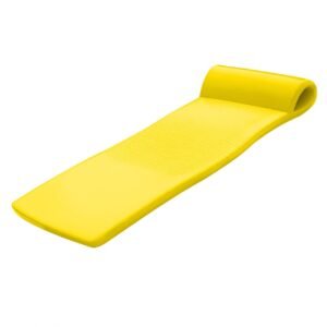 Sunsation Pool Float, Yellow, Vinyl-Coated Foam Float (8020012)